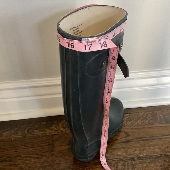 Hunter Wide Calf Rain boots size 7 - Picture 7 of 10